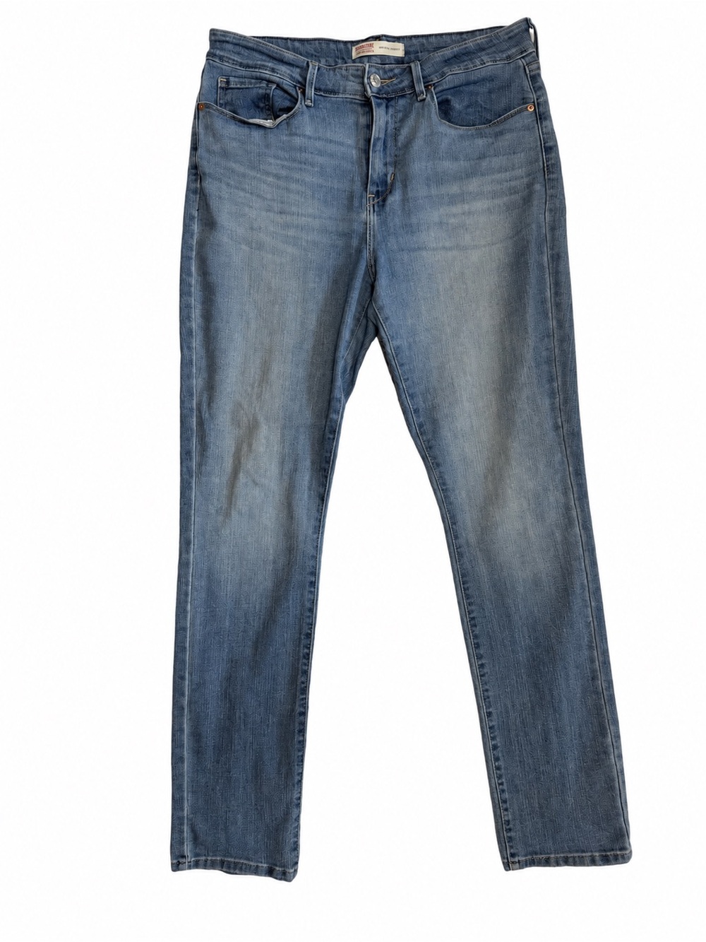 Signature by Levi Strauss Women's Straight Leg Jeans in Medium Blue Wash